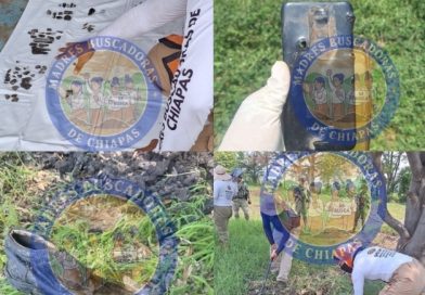 Hallan fosa clandestina con restos calcinados en rancho de Venustiano Carranza
