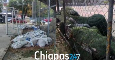 Vecinos de Xamaipak denuncian abandono municipal; reclaman cancha inconclusa y promesas incumplidas de Ángel Torres
