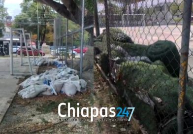 Vecinos de Xamaipak denuncian abandono municipal; reclaman cancha inconclusa y promesas incumplidas de Ángel Torres