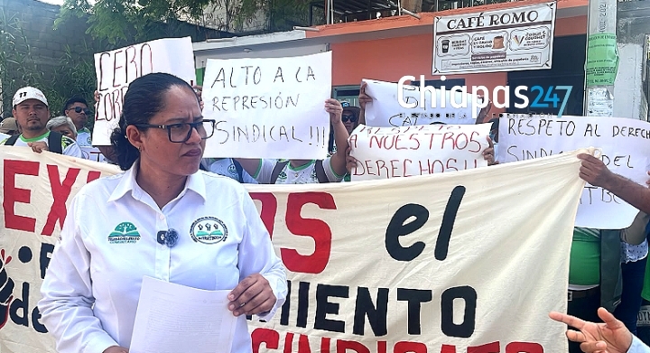 Maestros del SITRATBCCH exigen reconocimiento sindical Maestros del SITRATBCCH exigen reconocimiento sindical