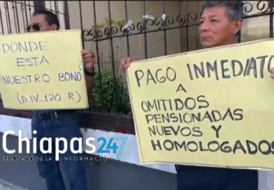 Jubilados reclaman bonos pendientes desde 2018