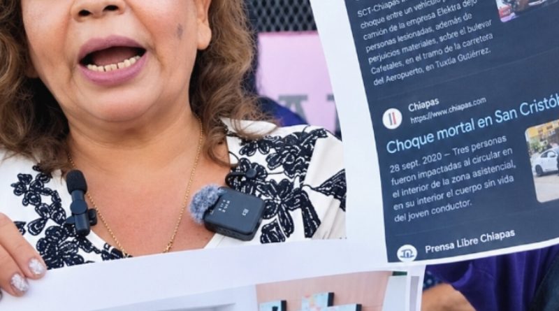 Madre mantiene batalla legal contra Banco Azteca tras muerte de su hijo