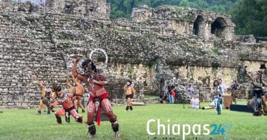 Inauguran el Encuentro Nacional de Deportes Autóctonos e Indígenas en la Zona Arqueológica de Palenque